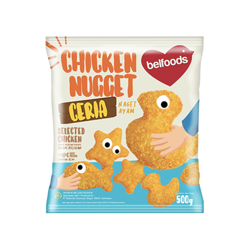 Belfoods Frozen Nugget Ayam Ceria 500g