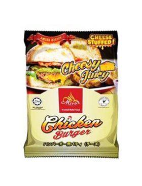 Miraz Frozen Burger Ayam Keju 450g